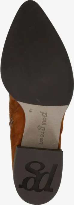 Paul Green Klassieke Enkellaarsjes Enkellaarsjes Dames Cognac -Paul Green 61f2e79cd846199f279f63876685908a scaled
