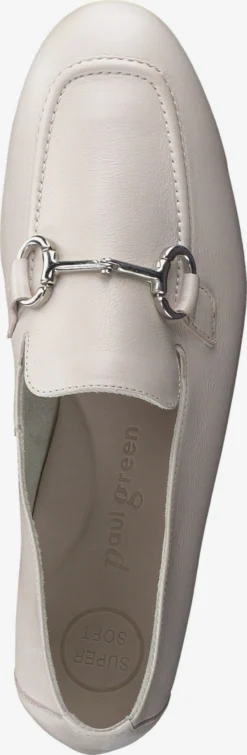 Paul Green Loafers Instappers Dames Crème -Paul Green 632116615d7ea63e7f3d3b00337aa01e scaled