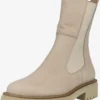 Paul Green Enkellaarsjes Chelsea Boots Dames Beige / Nude