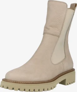 Paul Green Enkellaarsjes Chelsea Boots Dames Beige / Nude