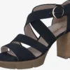 Paul Green Sandalen Met Hak Sandaal Dames Nachtblauw