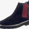Paul Green Enkellaarsjes Chelsea Boots Dames Navy
