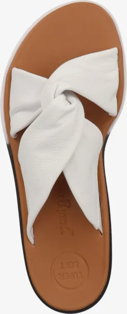 Paul Green Klassieke Muiltjes Muiltjes Dames Wit -Paul Green 6758ba2ca626a607474a457c124bd1bb scaled