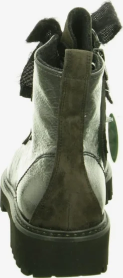 Paul Green Enkellaarsjes Veterlaarsjes Dames Donkergroen -Paul Green 67fb1785528ecbb2a0c107c634db4147 scaled