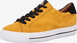 Paul Green Skate Sneakers Sneakers Laag Dames Mosterd