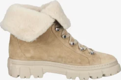 Paul Green Enkellaarsjes Veterlaarsjes Dames Nude / Lichtbeige -Paul Green 7011c81008e221b7568c9c239e79746d