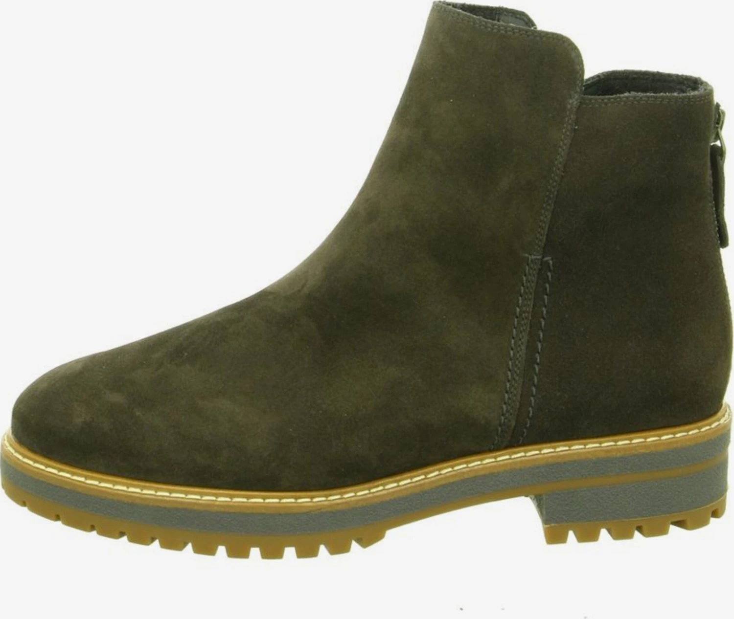 Paul Green Laarzen Boots Dames Donkergroen 2 Paul Green Laarzen Boots Dames Donkergroen - Afbeelding 2