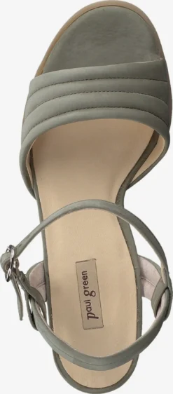 Paul Green Sandalen Met Hak Sandalen Met Riem Dames Jade Groen -Paul Green 74adeb21525e5ca5289ccad374318670 scaled
