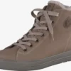 Paul Green Hoge Sneakers Sneakers Hoog Dames Lichtbruin