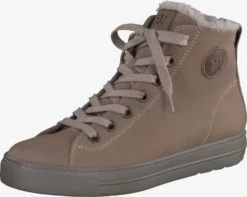 Paul Green Hoge Sneakers Sneakers Hoog Dames Lichtbruin