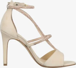 Paul Green Sandalen Met Hak Sandaal Dames Beige -Paul Green 766994231f1bc560d2b73aed4eb0e27d