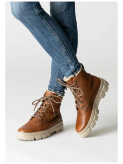 Paul Green Enkellaarsjes Veterlaarsjes Dames Karamel 13 Paul Green Enkellaarsjes Veterlaarsjes Dames Karamel -Paul Green 7755d482eaac2775197d059cfc4f486c scaled