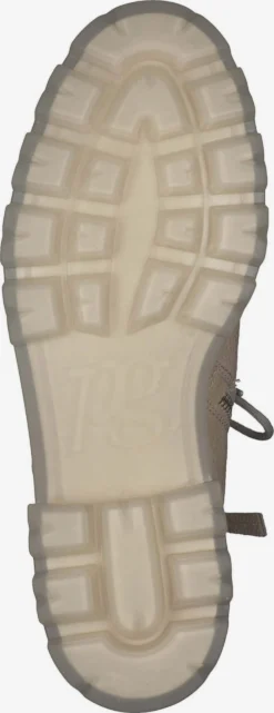 Paul Green Enkellaarsjes Veterlaarsjes Dames Beige -Paul Green 7937588206accacd1c3b81b4c6c98ba7 scaled