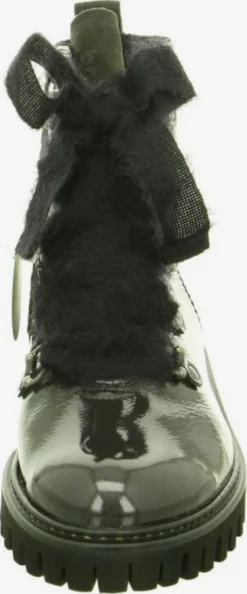 Paul Green Enkellaarsjes Veterlaarsjes Dames Donkergroen -Paul Green 83bb66dfa688c4bc20e6f7007c51d6e8 scaled