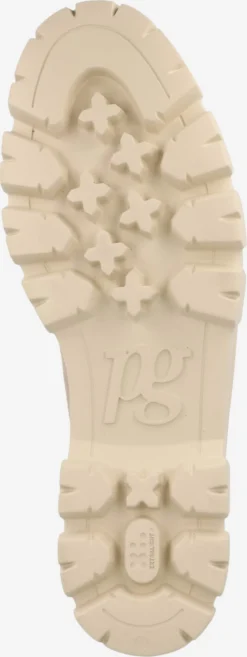 Paul Green Enkellaarsjes Veterlaarsjes Dames Donkerbeige -Paul Green 87287899e2d4ed33589764a80515718b scaled