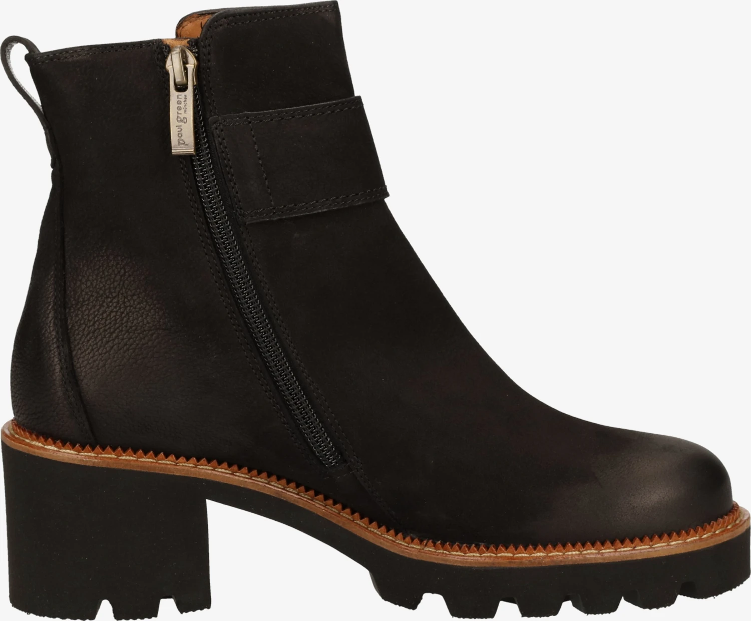 Paul Green Klassieke Enkellaarsjes Enkellaarsjes Dames Lichtbruin / Donkerbruin 3 Paul Green Klassieke Enkellaarsjes Enkellaarsjes Dames Lichtbruin / Donkerbruin - Afbeelding 3