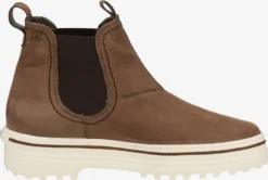 Paul Green Enkellaarsjes Chelsea Boots Dames Brokaat / Donkerbruin -Paul Green 8aa4ffb02bb530b5391af1885e1c1ba7