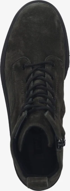 Paul Green Enkellaarsjes Veterlaarsjes Dames Groen -Paul Green 8c120fb1a1d72febbed002f2c3cd1ad5 scaled