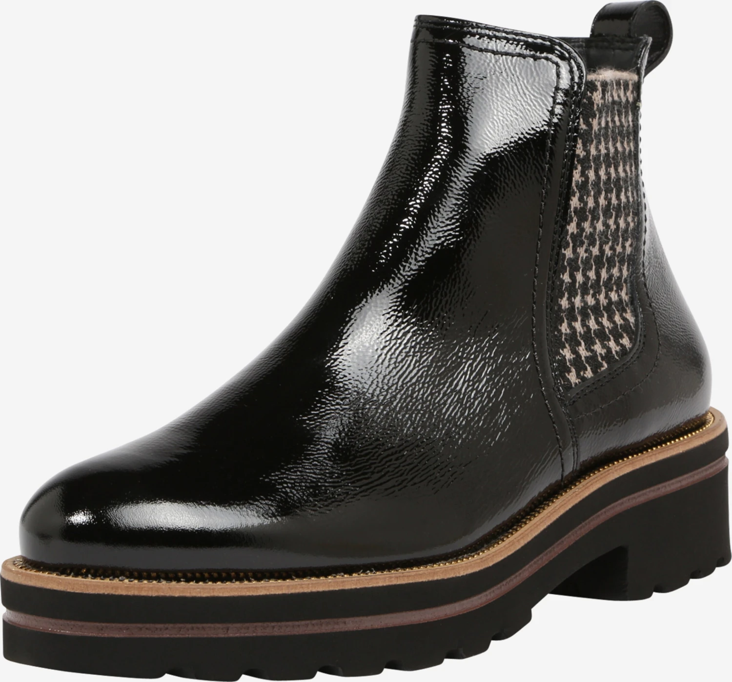 Paul Green Enkellaarsjes Chelsea Boots Dames Zwart 1 Paul Green Enkellaarsjes Chelsea Boots Dames Zwart