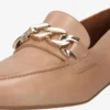Paul Green Loafers Instappers Dames Lichtbruin