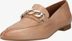 Paul Green Loafers Instappers Dames Lichtbruin