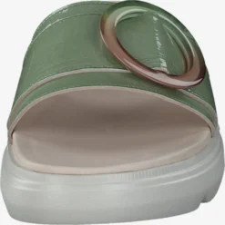 Paul Green Sandalen Met Hak Muiltjes Dames Groen -Paul Green 940e8aeee14969d8dcfb23c330829c61