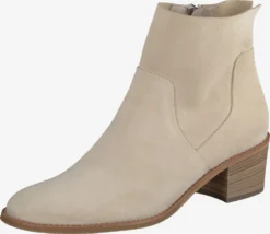 Paul Green Enkellaarsjes Chelsea Boots Dames Sand