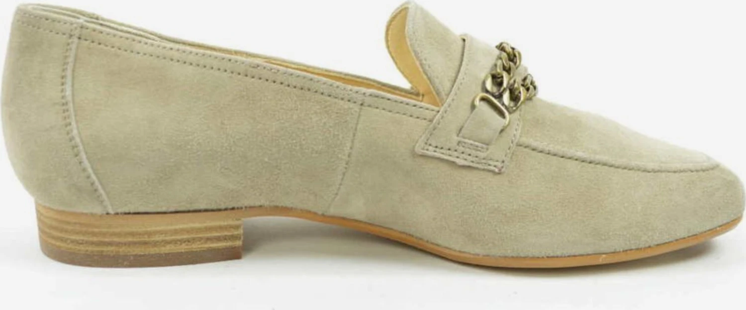 Paul Green Loafers Instappers Dames Ecru 4 Paul Green Loafers Instappers Dames Ecru - Afbeelding 4