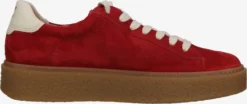Paul Green Casual Sneakers Sneakers Laag Dames Rood -Paul Green 9e184fbd37d681bfe29b29510814b863