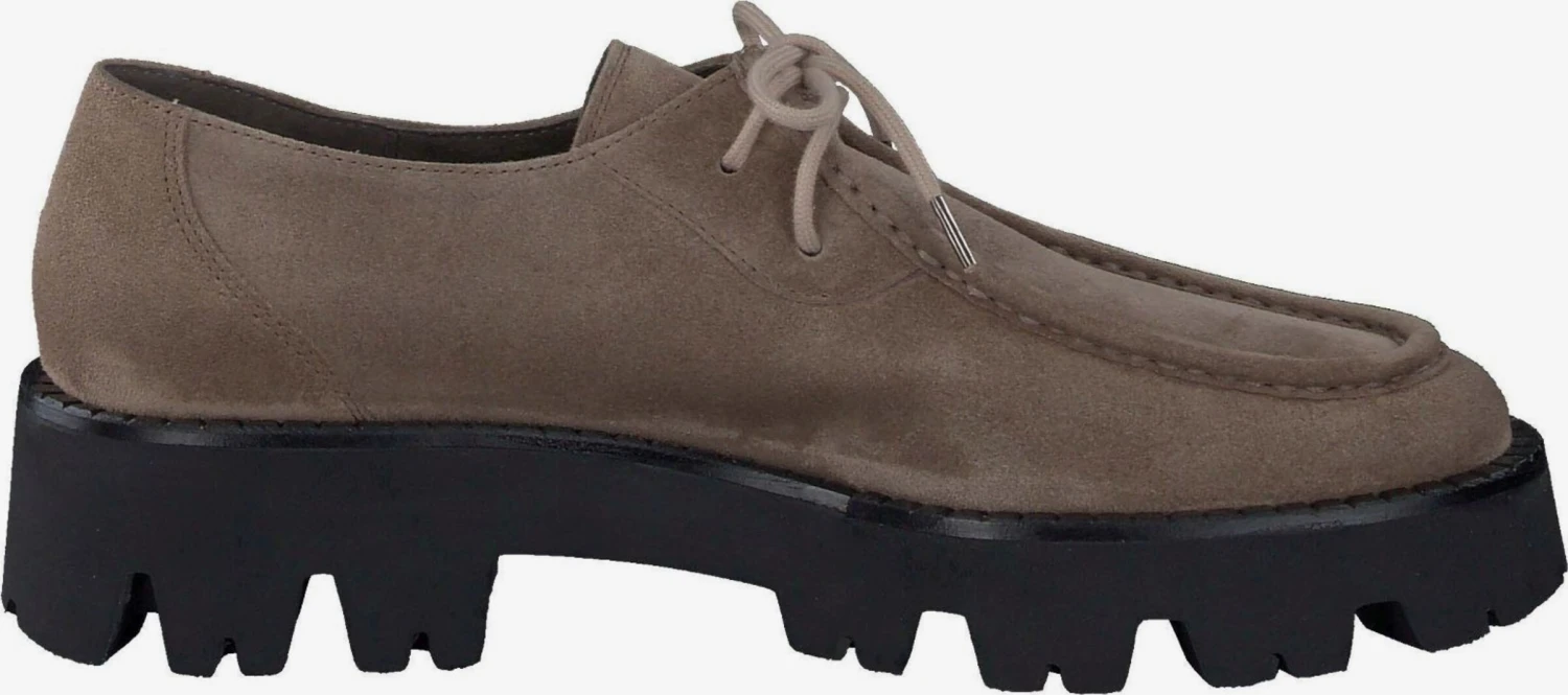 Paul Green Veterschoenen Veterschoen Dames Kaki 4 Paul Green Veterschoenen Veterschoen Dames Kaki - Afbeelding 4