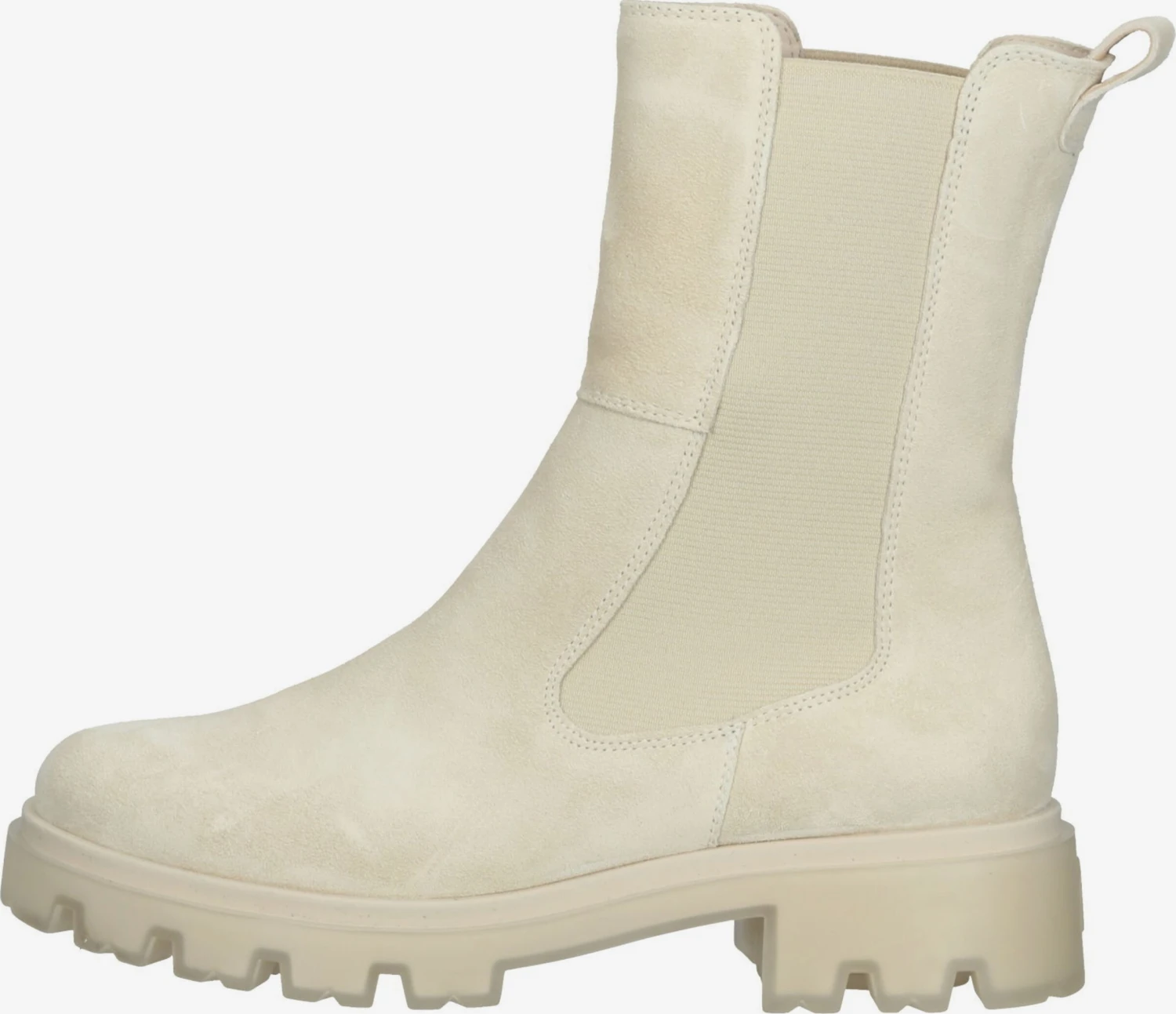 Paul Green Enkellaarsjes Chelsea Boots Dames Offwhite 2 Paul Green Enkellaarsjes Chelsea Boots Dames Offwhite - Afbeelding 2