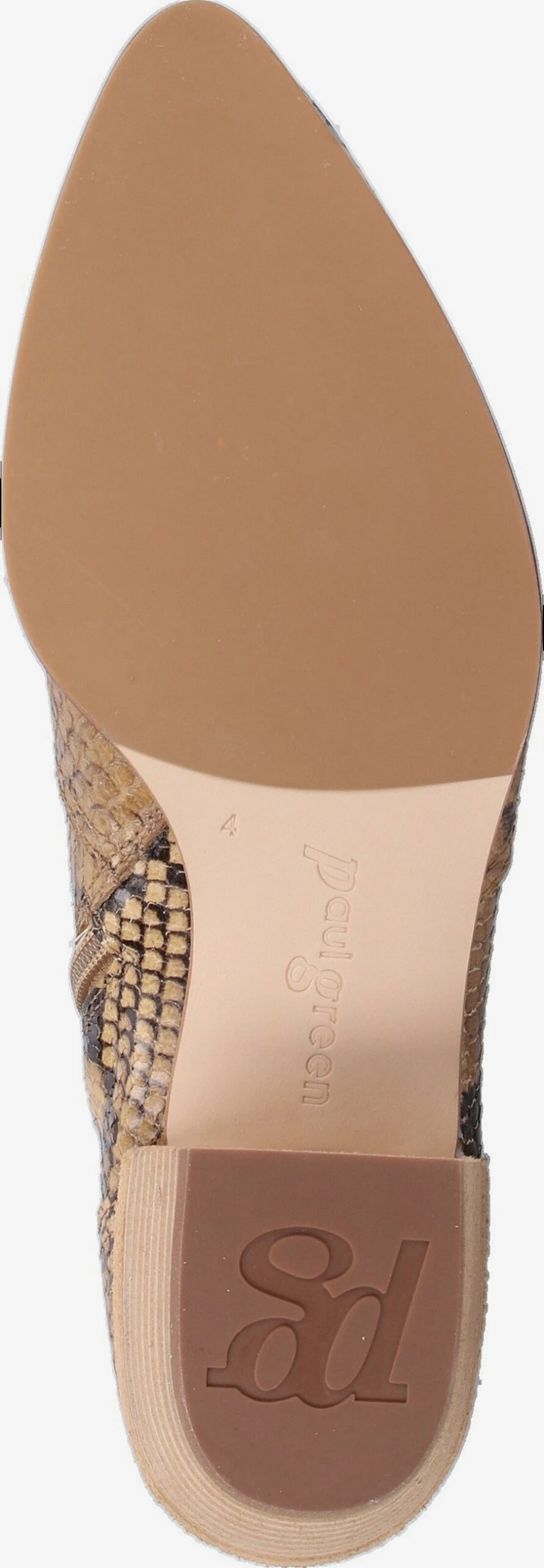 Paul Green Overige Enkellaarsjes Enkellaarsje Dames Beige 7 Paul Green Overige Enkellaarsjes Enkellaarsje Dames Beige - Afbeelding 7