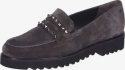 Paul Green Loafers Instappers Dames Donkergrijs