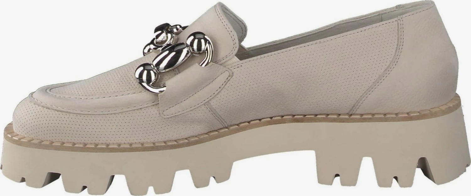 Paul Green Loafers Instappers Dames Sand 2 Paul Green Loafers Instappers Dames Sand - Afbeelding 2