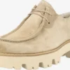 Paul Green Veterschoenen Veterschoen Dames Sand