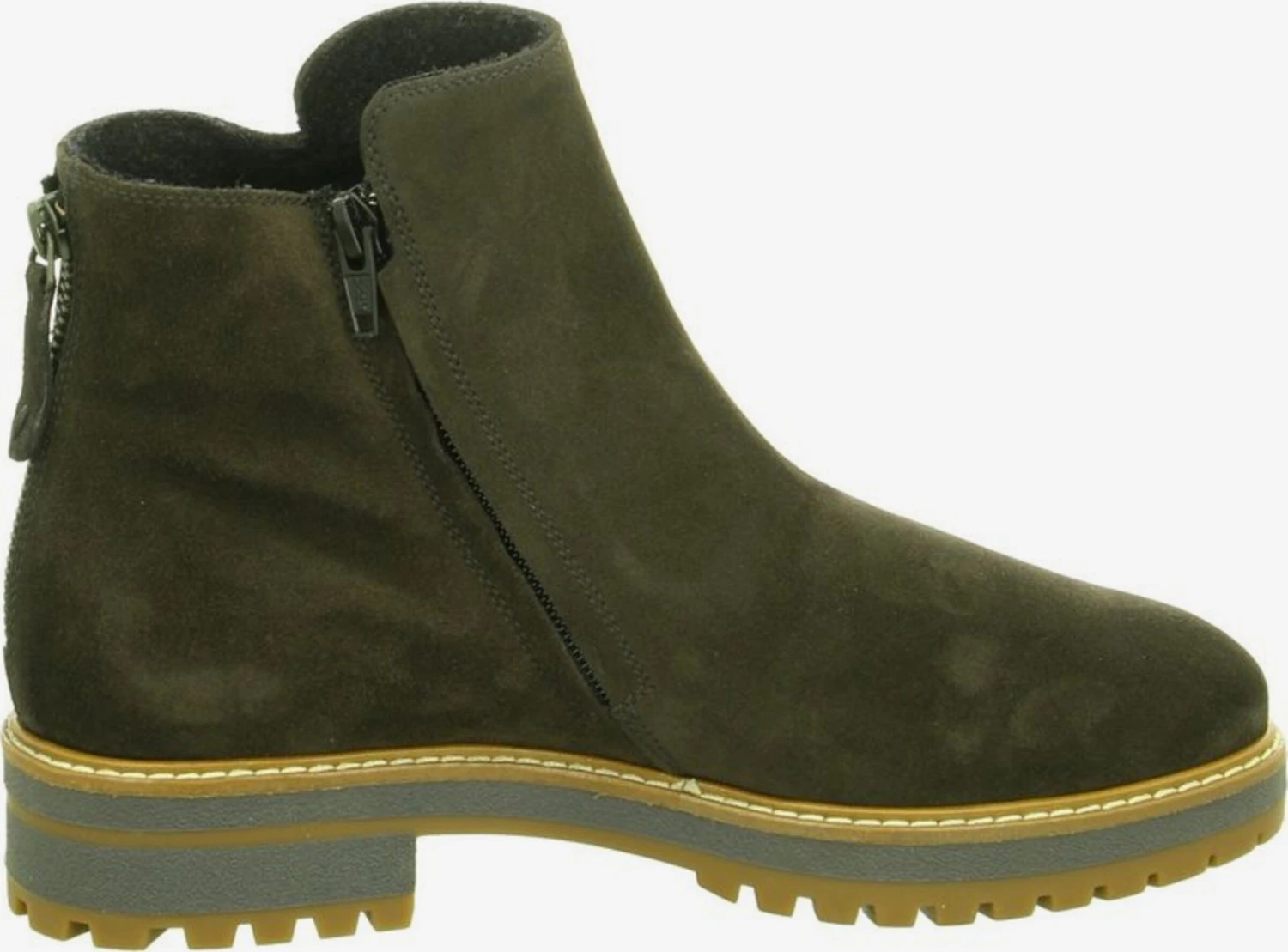 Paul Green Laarzen Boots Dames Donkergroen 4 Paul Green Laarzen Boots Dames Donkergroen - Afbeelding 4