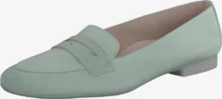Paul Green Loafers Instappers Dames Mintgroen
