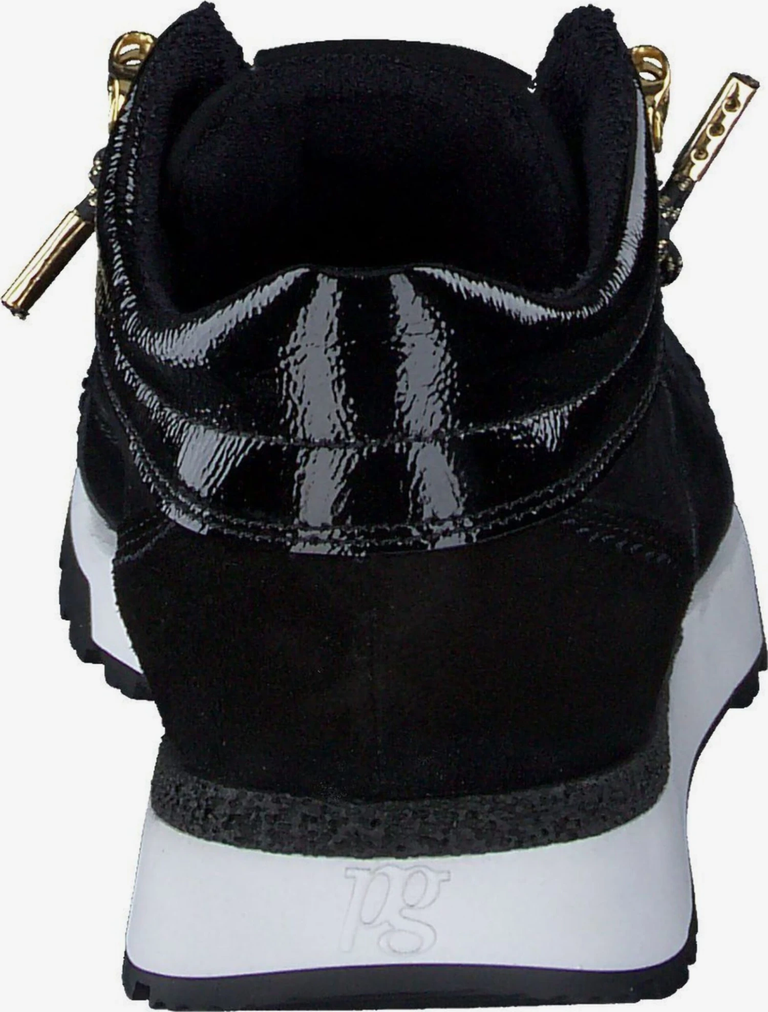 Paul Green Hoge Sneakers Sneakers Hoog Dames Zwart 5 Paul Green Hoge Sneakers Sneakers Hoog Dames Zwart - Afbeelding 5