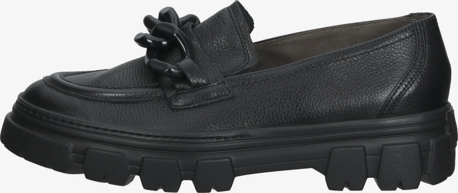 Paul Green Loafers Instappers Major Dames Zwart 2 Paul Green Loafers Instappers Major Dames Zwart - Afbeelding 2