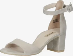 Paul Green Sandalen Met Hak Sandaal Dames Stone Grey