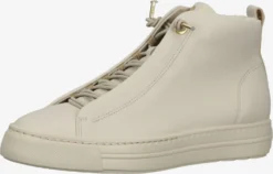 Paul Green Hoge Sneakers Sneakers Hoog Dames Lichtbeige