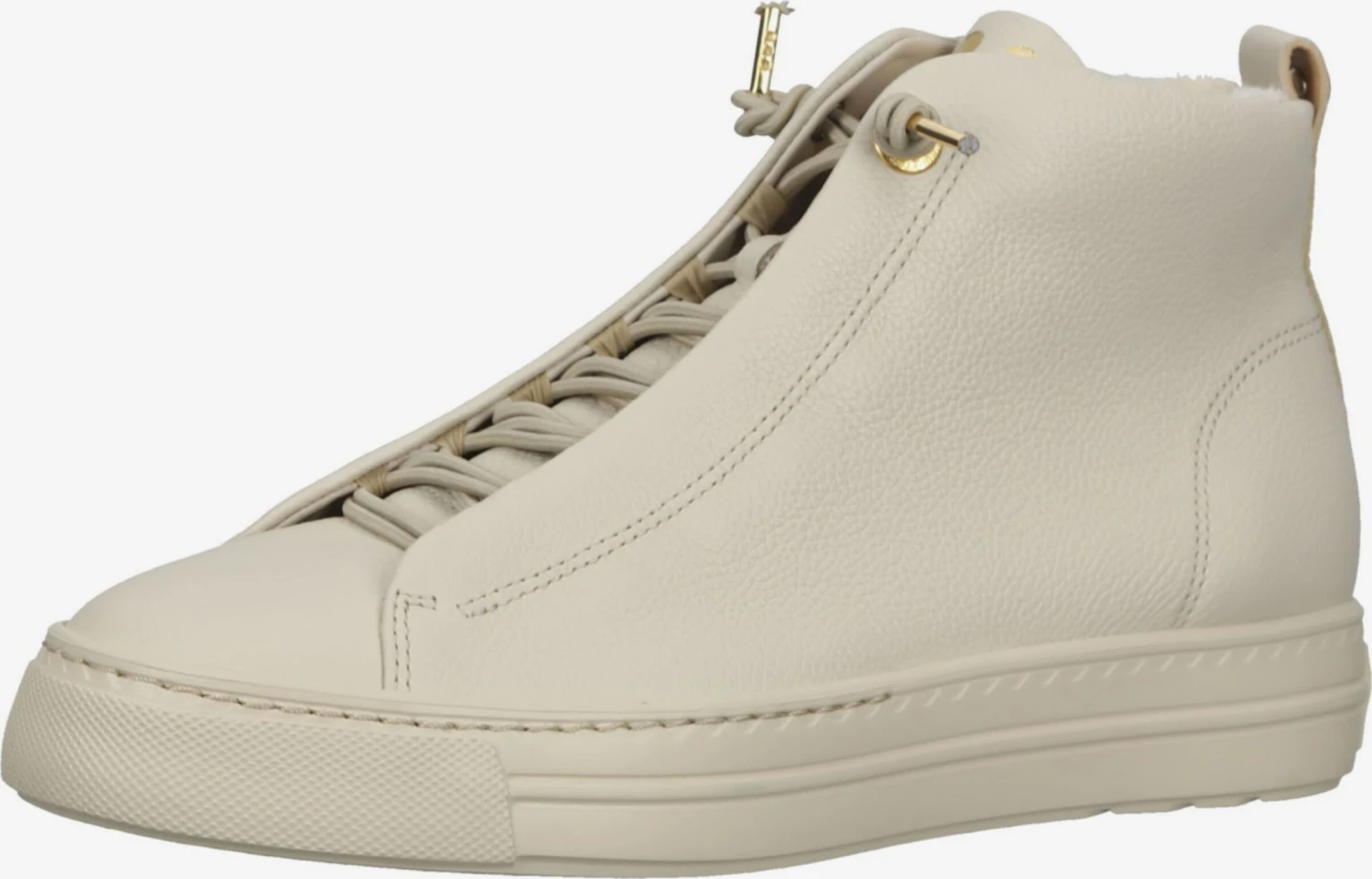 Paul Green Hoge Sneakers Sneakers Hoog Dames Lichtbeige 1 Paul Green Hoge Sneakers Sneakers Hoog Dames Lichtbeige