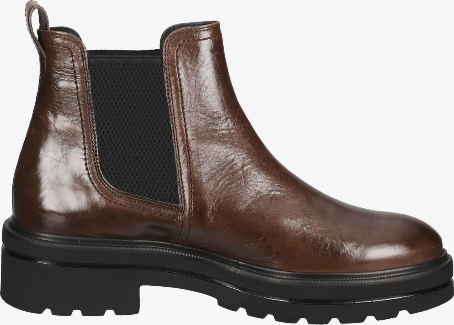Paul Green Enkellaarsjes Chelsea Boots Dames Sepia 6 Paul Green Enkellaarsjes Chelsea Boots Dames Sepia - Afbeelding 6
