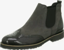 Paul Green Enkellaarsjes Chelsea Boots Dames Antraciet / Donkergrijs