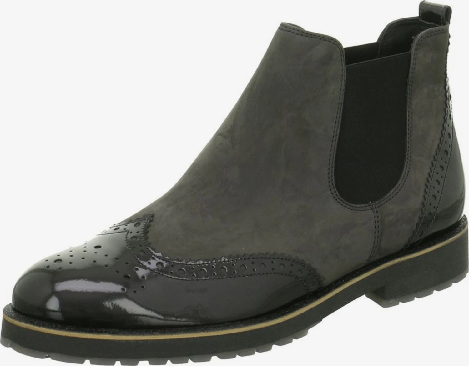Paul Green Enkellaarsjes Chelsea Boots Dames Antraciet / Donkergrijs 1 Paul Green Enkellaarsjes Chelsea Boots Dames Antraciet / Donkergrijs