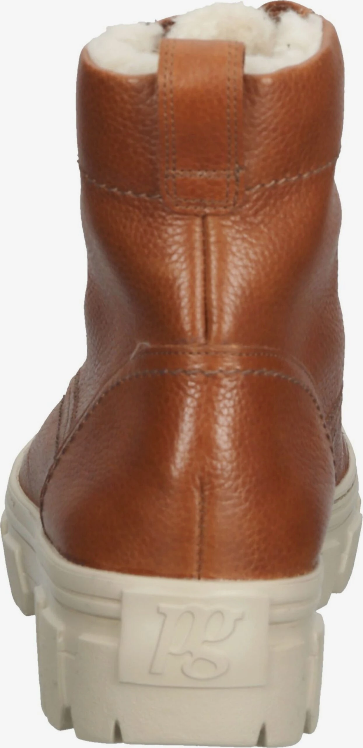 Paul Green Enkellaarsjes Veterlaarsjes Dames Karamel 4 Paul Green Enkellaarsjes Veterlaarsjes Dames Karamel - Afbeelding 4