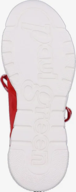 Paul Green Lage Sneakers Sneakers Laag Dames Rood -Paul Green ca3975a9064621bb80189b39ed1c7c2b scaled