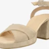 Paul Green Sandalen Met Hak Sandaal Dames Champagne