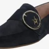 Paul Green Loafers Instappers Dames Kobaltblauw