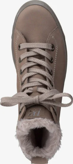 Paul Green Hoge Sneakers Sneakers Hoog Dames Lichtbruin -Paul Green d7197067c7949203c8d9bcfbfd7ed314 scaled